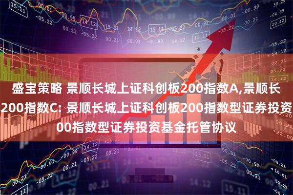 盛宝策略 景顺长城上证科创板200指数A,景顺长城上证科创板200指数C: 景顺长城上证科创板200指数型证券投资基金托管协议